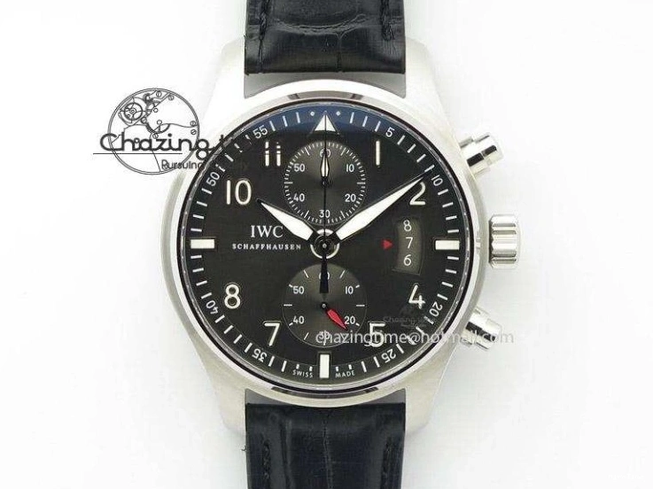 MIROTIME 0125 Aquatimer Chrono IW379503 Bronzo Case V6F 1:1 Best Edition Black Dial on Rubber Strap A Popular 7103